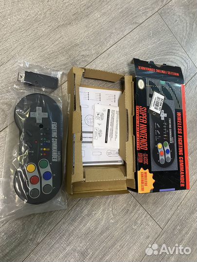 Джойстик Hori fighting commander для snes mini