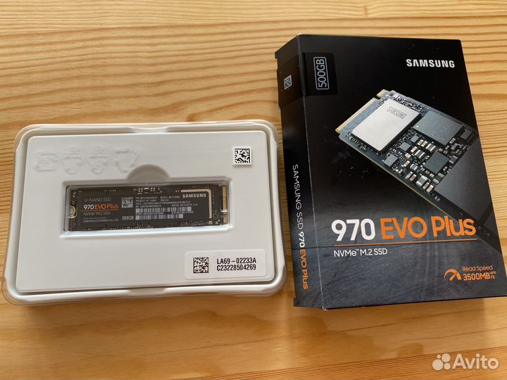 Samsung 970 EVO plus 500 Gb