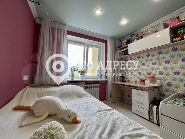 3-к. квартира, 78,4 м², 11/16 эт.