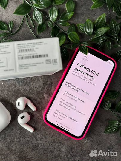 Наушники Apple Airpods 3 (Оригинальное качество)