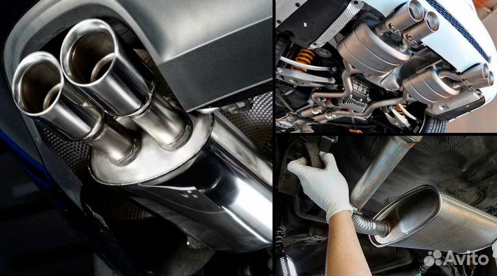 Ремонт выхлопа Subaru Forester 2015-2016