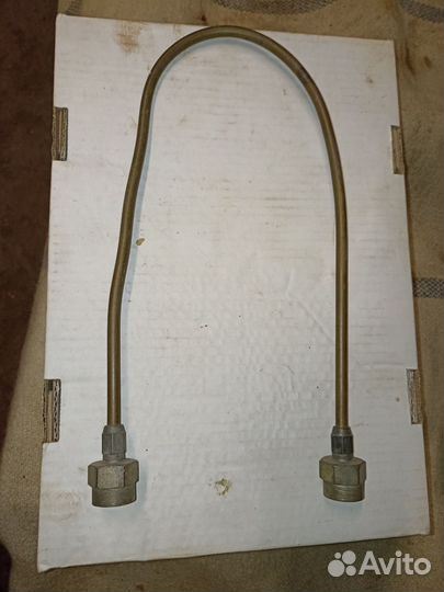 Жёсткая подводка воды на унитаз