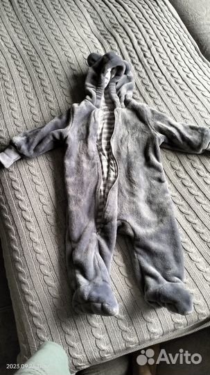 Флисовый комбинезон