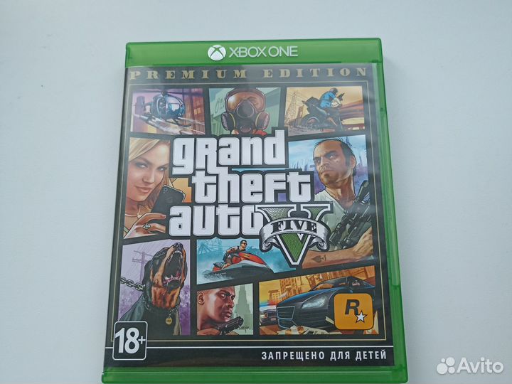 Игра GTA5 premium edition xbox ONE