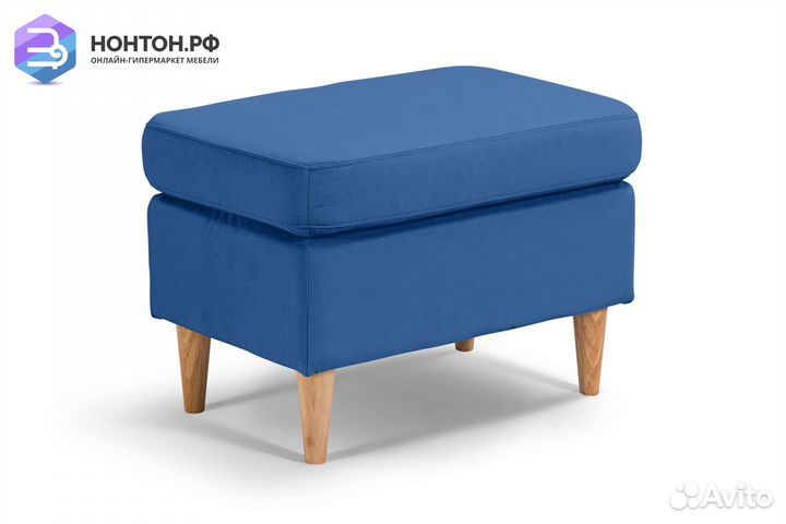 Банкетка Беркана синяя