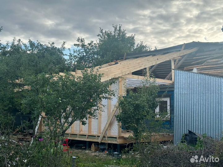 Кровельные работы, ремонт и замена кровли, монтаж