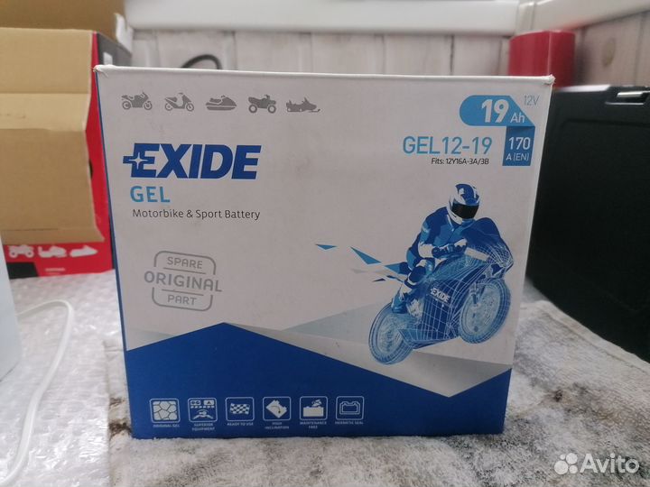 Аккумулятор для мотоцикла R1100/R1150 гелевый