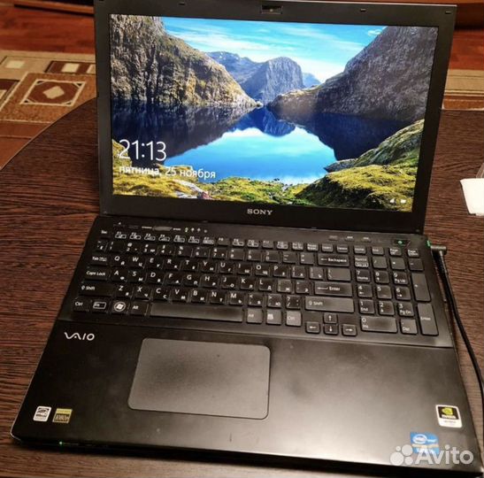 Ноутбук sony vaio i5