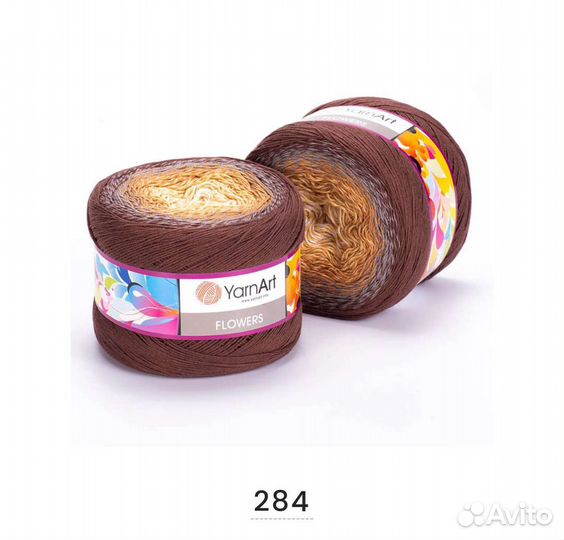 Пряжа YarnArt flowers