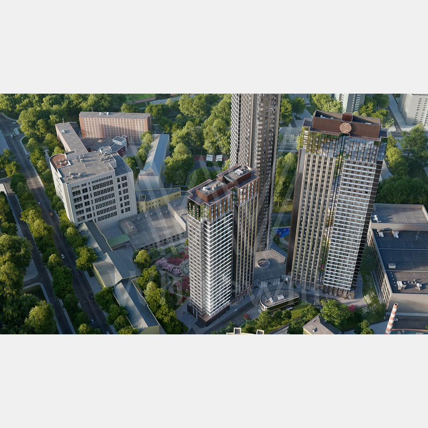 1-к. квартира, 55,5 м², 7/48 эт.