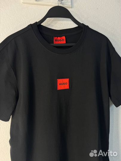 Футболка Hugo Boss темная LUX