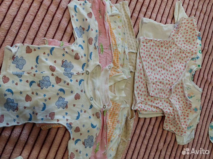 Детские вещи пакетом для девочки с рождения