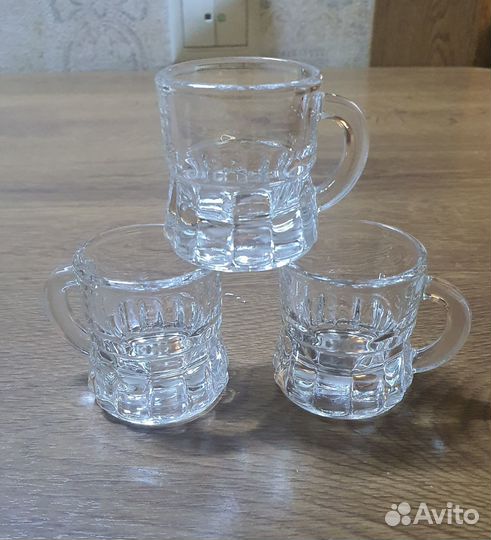 Набор рюмок в виде пивных кружек