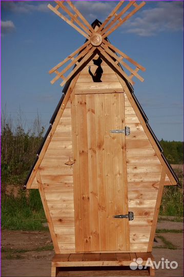 Дачный туалет с установкой