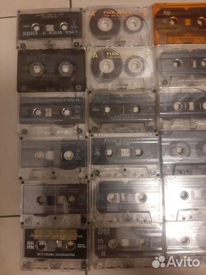 Аудиокассета 42шт