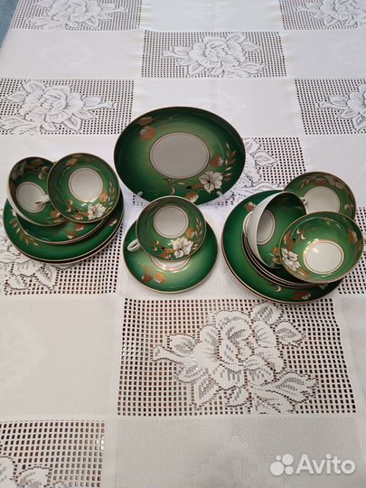 Фарфоровый сервиз гдр Wallendrof