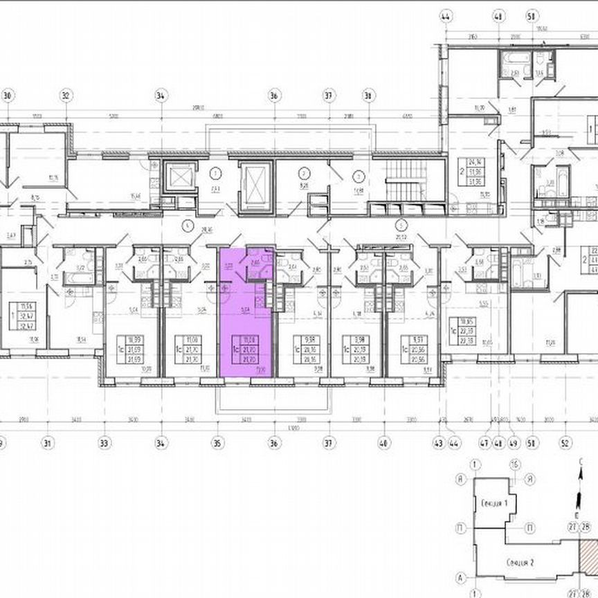 Квартира-студия, 21,7 м², 2/12 эт.