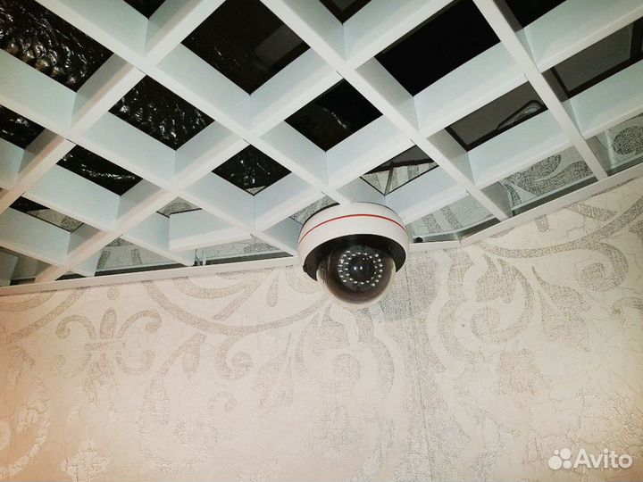 Установка видеонаблюдения и интернет