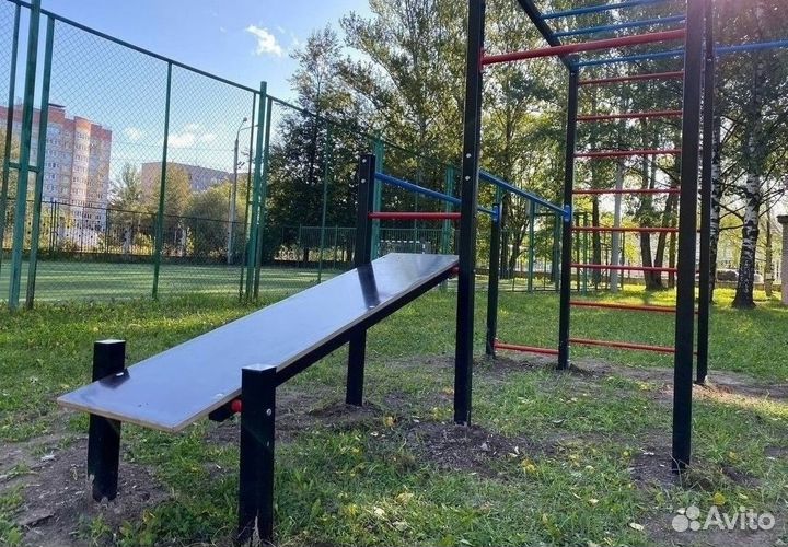 Воркаут площадка sswa турник брусья рукоход