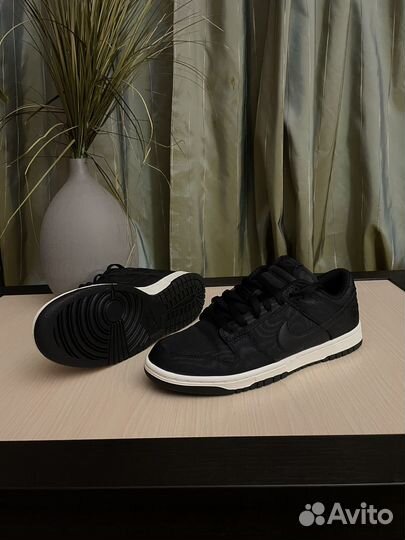 Кроссовки Nike Dunk Black Canvas