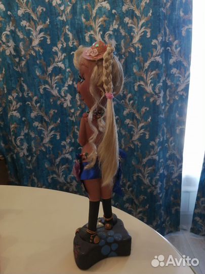 Кукла, скульптура из дерево, полимеры