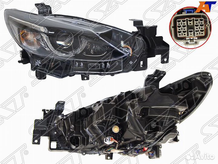 Фара правая Mazda 6 GJ