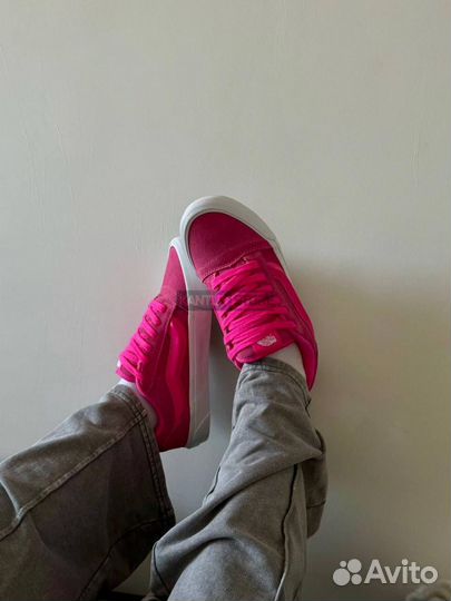 Женские кеды Vans Knu Skool pink