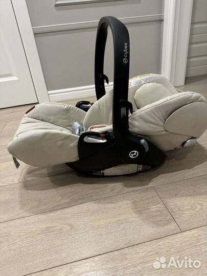 Автолюлька cybex cloud z с базой isofix