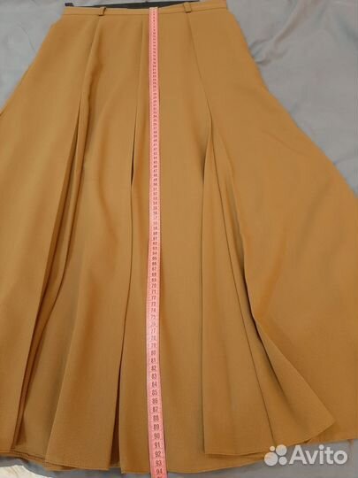 Юбка в складку длинная