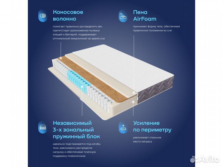 Матрас 200*140