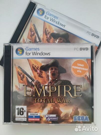Компьютерная игра empire Total War из 2-х. Лиценз
