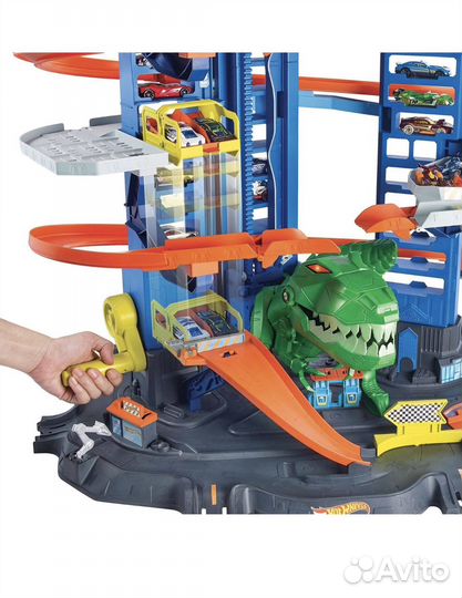 Трек хот вилс Hot wheels city