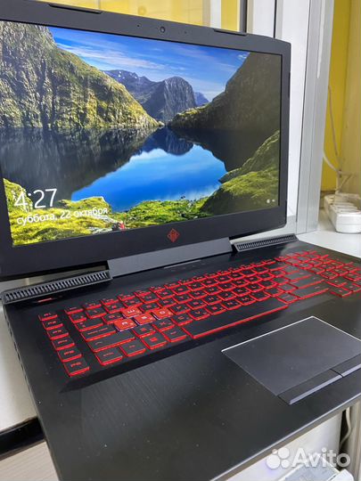 Игровой ноутбук HP i5-8300h/GTX-1050