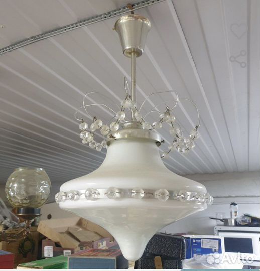 Винтажная люстра Невеста СССР