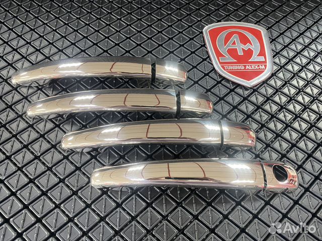 Накладки на ручки дверей Peugeot Partner 2008+