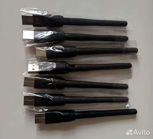 USB Wifi адаптер MTK7601 2,4 ггц 150Мбит/с антенна