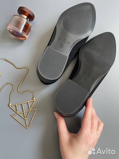 Туфли женские 36 замшевые