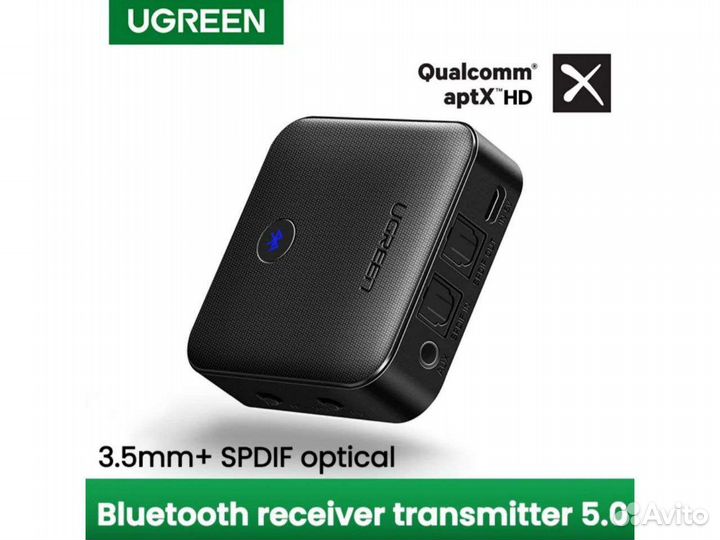 Ugreen Bluetooth ресивер трансмиттер (новый)