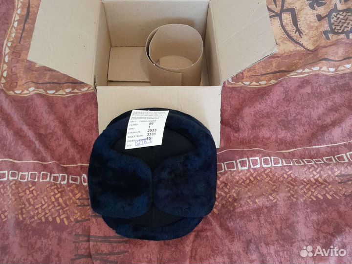 Шапка ушанка военная, новая