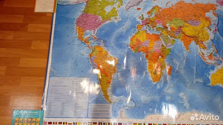 Карта мира политическая интерактивная карта