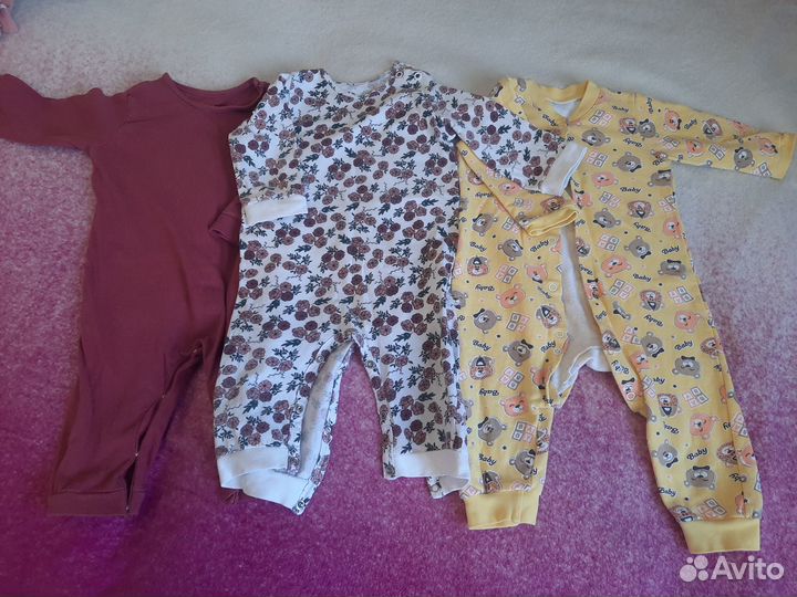 Пакет вещей для девочки 68-74 см