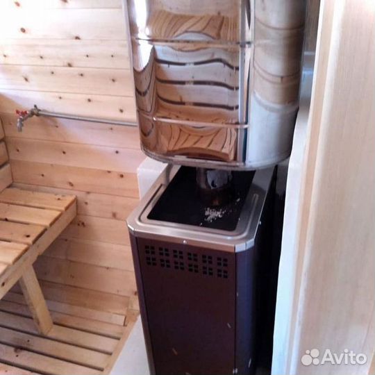 Мобильная баня бочка 6 м