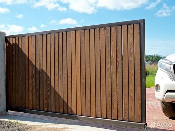 Ворота на дачу 