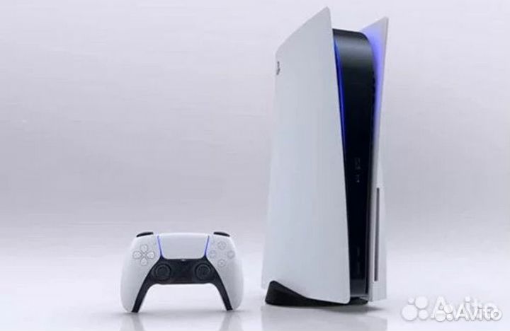 Sony playstation 5 ps5 с дисководом 1 джойстик