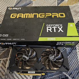 Видеокарта RTX 2060 Palit