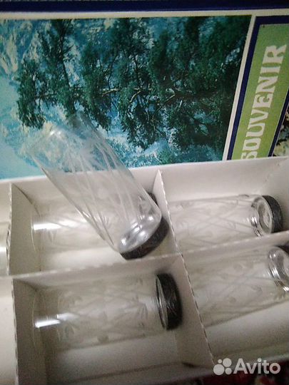 Стаканы сувенирные. новые. В упаковке