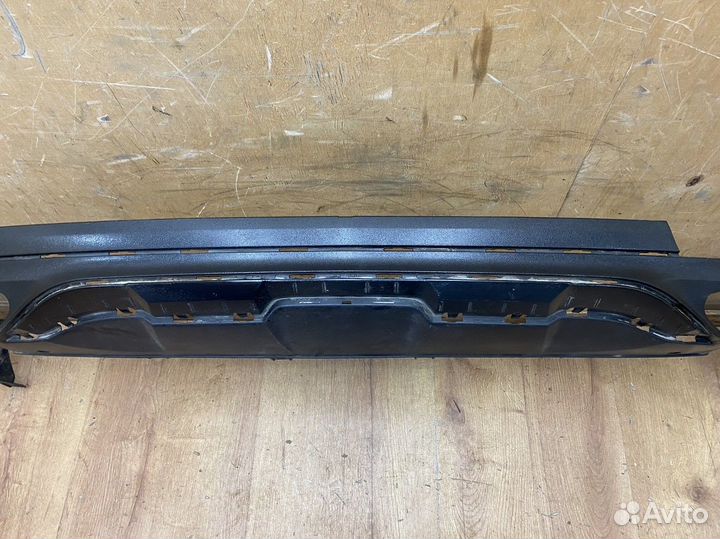 Юбка задняя Mercedes Benz W166 ML GLE 2015-2018