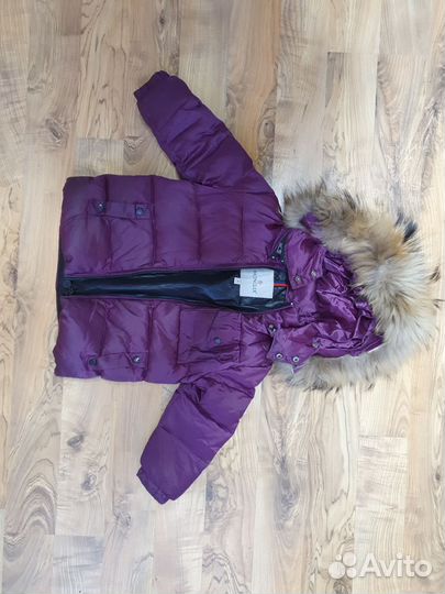 Зимний костюм для девочки moncler