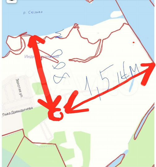 Участок 11 сот. (СНТ, ДНП)