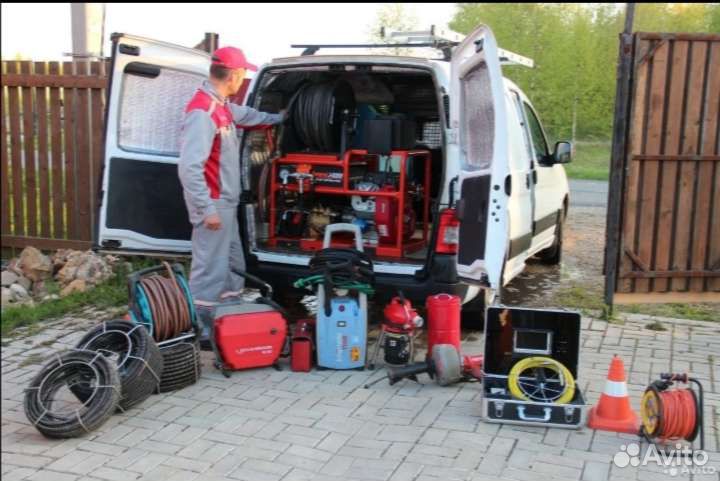 Прочистка канализации устранение засоров сантехник